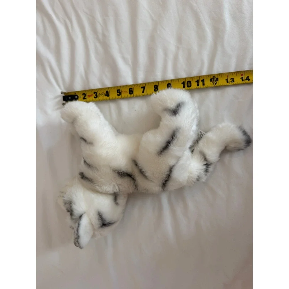 Douglas Cuddle Toys White Tiger Cub Plush Realistic 12Inch Stuffed Animal